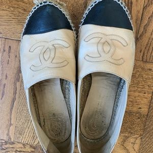 Chanel Lambskin Espadrilles - size 40/10